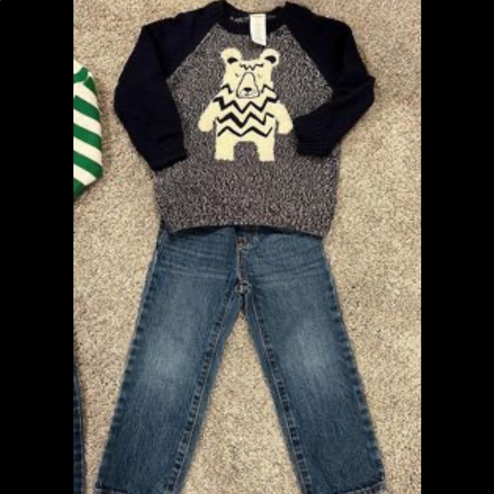 3T Jean & Sweater Set